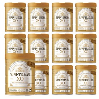 임페리얼드림XO 분유 2단계, 800g, 12개