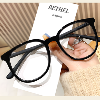 BETHEL 블루라이트 차단안경 뿔테 세미 오버사이즈 안경