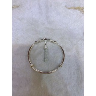 嘉福精品 925銀女生串珠手環/可調式