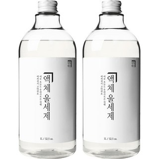 살림백서 액체 울세제 본품, 1L, 2개