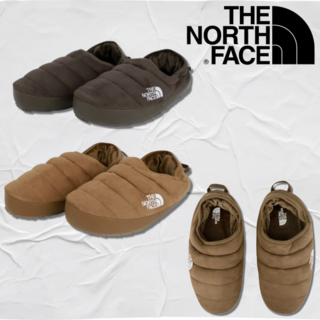 노스페이스 패딩 방한화 남여공용 25FW 화이트라벨 눕시 스웨이드 겨울 신발 슬립온 슈즈