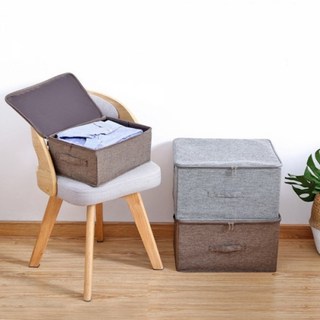 수납정리함 북유럽 패브릭 다용도정리함 특대형, 그레이 특대형, 1개