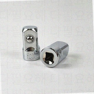 복스 소켓아답터 복스연결대 변환어댑터 복스알 임팩소켓 사각 렌치, 1-4to1-2