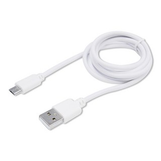 CX Micro 3A 傳輸線 1.8M microUSB 快速充電線 支援QC3.0, 1個, 白