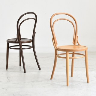 Sediaelite THONET No 14 비엔나 토넷 체어 곡목 체어, 1개, 라이트월넛