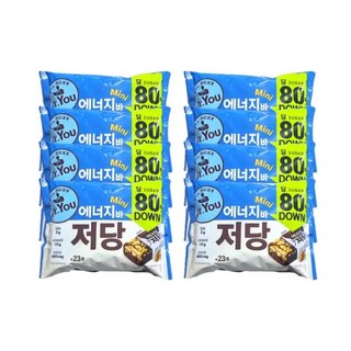 오리온 닥터유 에너지바 저당 미니 324g (약 23개입) 8개입, 23개