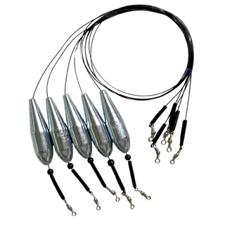 원투낚시 감성돔장어도다리 자작유동 쿠씨초원투채비, 1세트, 5개입