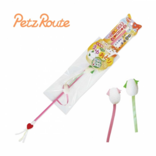 펫츠루트 천연실크 낚시대 츄츄, 1개