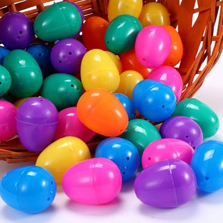 계란캡슐 부활절 달걀 모형 뽑기 에그캡슐, 30개, 무지개