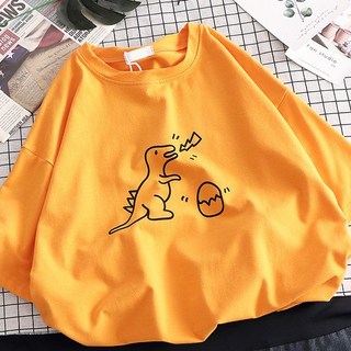 情侶T 現貨 情侶裝 純棉短T MIT台灣製 簡約線條恐龍短袖上衣