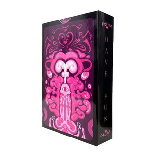 狼人殺桌遊 盡慾趴體調情撲克牌 字襲的愛黃牌 夫妻情侶交友約炮聯誼 交換禮物 生日禮物 KTV派對, 1個, 盡慾趴體 -雙人互動撲克牌