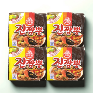 오뚜기 진짬뽕 4개입 4봉 16개