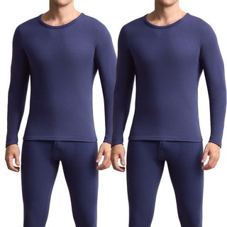 Nuransro양이온 남성 보온남성용 히트터치 보온 기모 세트2P