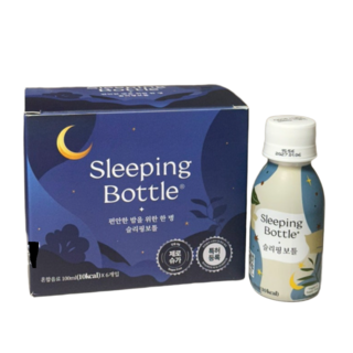 [인기 BEST] 좋은잠 편안한 수면을 위한 음료 슬리핑보틀, 100ml, 12개