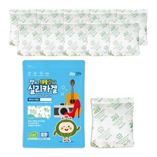 쨍하고해뜰집 실리카겔 부직포 100g 식품용 제품용 제습제 습기제거제 방습제, 10개