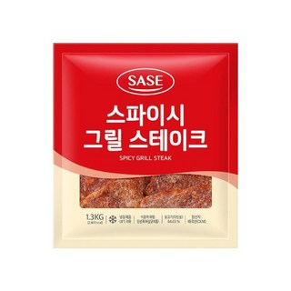 사세 스파이시 그릴 스테이크, 1.3kg, 1개