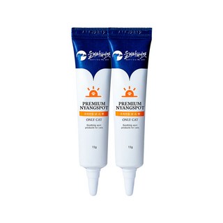 울지마마이펫 고양이 냥스팟 피부연고, 15g, 2개