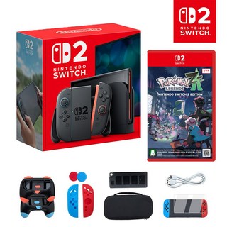 [온라인 공식판매처 에스엠퓨처스] 닌텐도 스위치2 일반판+포켓몬 레전드 ZA 스위치2 에디션+NS2용 액세서리, (S2)스위치 일반판+(S2)레전드 ZA+풀악세