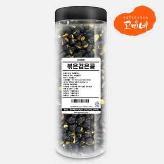 고미네 볶은검은콩(서리태) 무첨가 국산 곡물간식, 500g, 1개