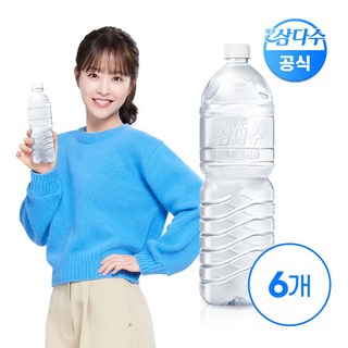 제주삼다수 그린 무라벨, 2L, 6개