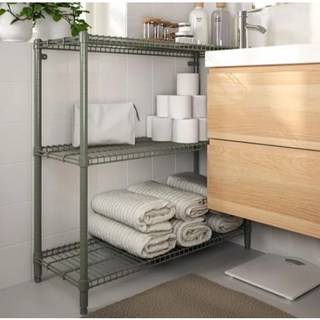 IKEA OMAR 層架組 置物架, 電鍍, 3層