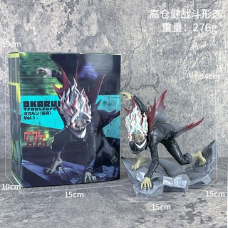 膽大黨當噠當高速婆婆綾瀨桃高倉健手辦 動漫招財貓二次元潮玩擺件, 1個, 高倉健戰鬥形態【盒裝】