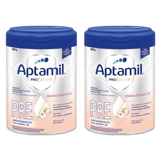 압타밀 프로푸투라 듀오어드밴스 분유 프레, 800g, 2개