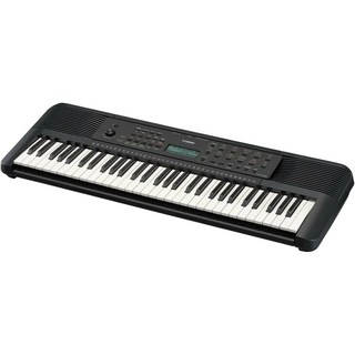 YAMAHA PSR-E283 383 473 標準61鍵電子琴 - 瀚悅樂器 送延音踏板琴袋金屬交叉雙管架, 1個, PSR-E283踏板+琴袋+交叉架, 黑色
