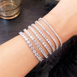 [GRA인증] 라비네오 모이사나이트 테니스팔찌 랩다이아