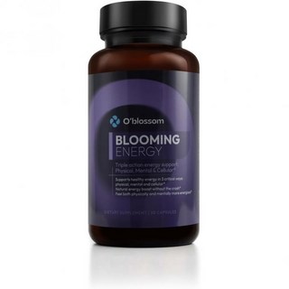 O'blossom Blooming Energy Nuro Gum Energy and Focus - Sharp Focus No Explode Boost with Zynamite, 1개