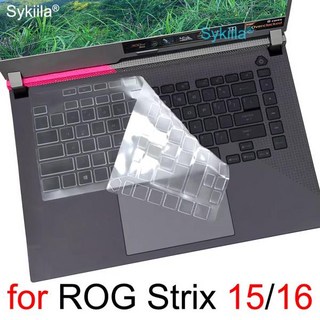 ROG Strix Scar 15 16 G634 G614 G513 G512 G533 G532 G531 용 키보드 커버 히어로 실리콘 보호기 스킨 케이스, 11 Clear, 1개