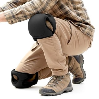 깔끔더하기 네오프렌 쿠션 무릎보호대, 블랙, 1세트