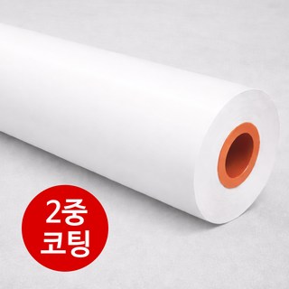 디알엠 현수막 고급형 2코팅 실사출력 롤 원단, 화이트