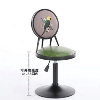 高凳子加高網紅電腦酒吧椅 陞降半圓可移動簡約高腳椅 吧椅 餐椅 輕奢吧檯凳, 矮款吧椅, 1個