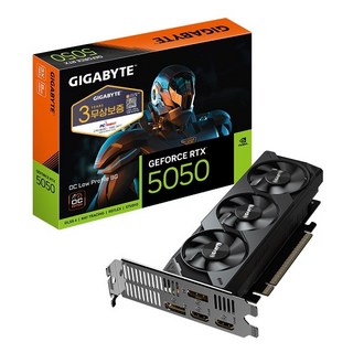 [GIGABYTE] 지포스 RTX 5050 UD2 OC D6 8GB Nano LP 피씨디렉트