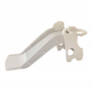 PABBYKIDS 溜滑梯 折疊收納 送籃框 遊戲 兒童玩具 生日禮物 週歲禮物 臺灣ST認證 隔天到貨, 1個, 溜滑梯送籃框（現貨, 灰白色