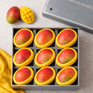 설명절페스타 골드 애플 망고 과일선물세트, 1세트, 2kg (실속형)