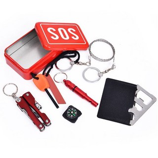 용품 도구 SOS 키트 생존 비상 재난 6종세트 DD-12958 45269PC 1(ea)
