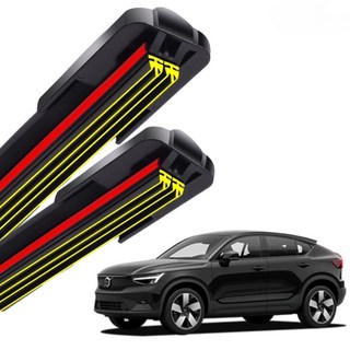 1+1 볼보 C40 전차종 순정 호환형 초밀착 와이퍼 윈도우 브러쉬 와이퍼블레이드, T2-C40(21-현재)-600+500/B2