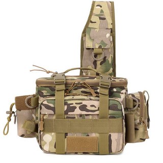 多功能戶外戰術背包 路亞包 釣魚 登山 露營多功能腰包 運動戶外 大容量 路亞竿包 漁具包 斜挎大容量收納背包戶外背包, 意大利 多功能戶外戰術背包 升級品質