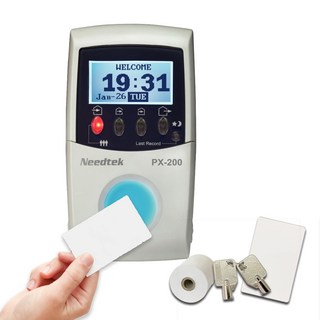 Needtek PX-200 RFID 感應打卡鐘, 1套