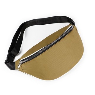 【7078人收藏】新款大容量男士收錢包多功能腰包戶外運動手機包女健身單肩斜挎包, 1個, 簡約款：黃色