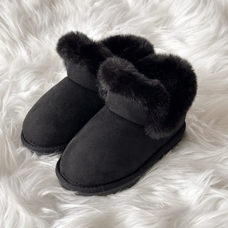 ECLL 아동 퐁퐁 털 부츠 키즈 겨울 방한화