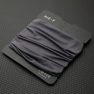 夏季防曬頭套 冰絲魔術頭巾 防曬圍脖 運動面罩 薄款吸汗釣魚面巾, 灰色頭巾, 1個