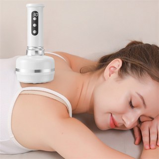 Nichiyou 부항기 자동식 제습 온열 충전식 흡착 마사지기, 화이트