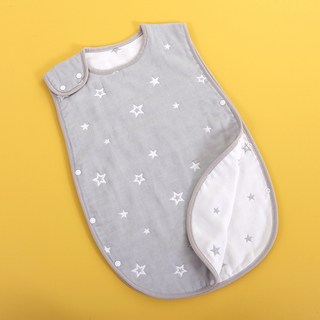 蘑菇刺蝟嬰兒睡袋兒童防踢被 親膚透氣 無袖設計, 星河閃耀