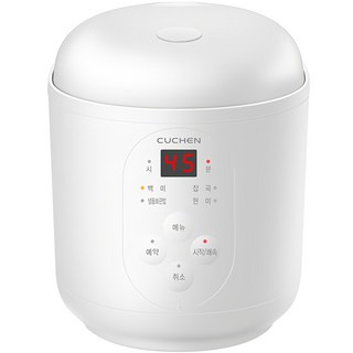 CUCHEN 酷晨 Mushroom 迷你電鍋 1.5人份, CRM-E0101W, White