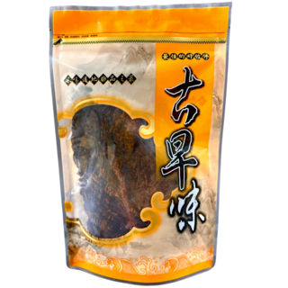 【心晴食品坊】古早味五香牛肉乾，獨立包裝，傳統風味，安心健康零食, 165g, 4個