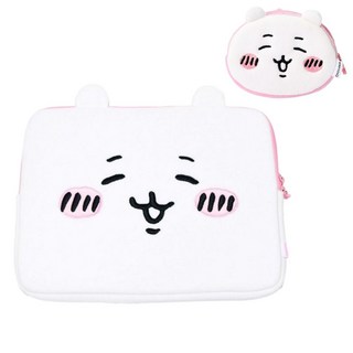 먼작귀 치이카와 하치와레 노트북 파우치 키링 무료증정 정품, 1세트