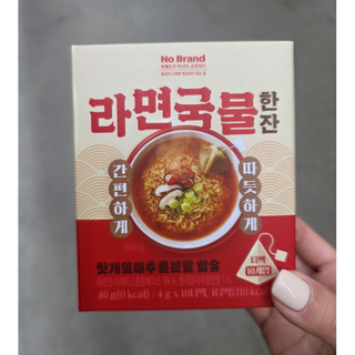 N 라면 국물 티백 4g 10입 캠핑 나들이 겨울 여름 나들이 소풍 사무실 탕비실 즉석국 국물, 10개